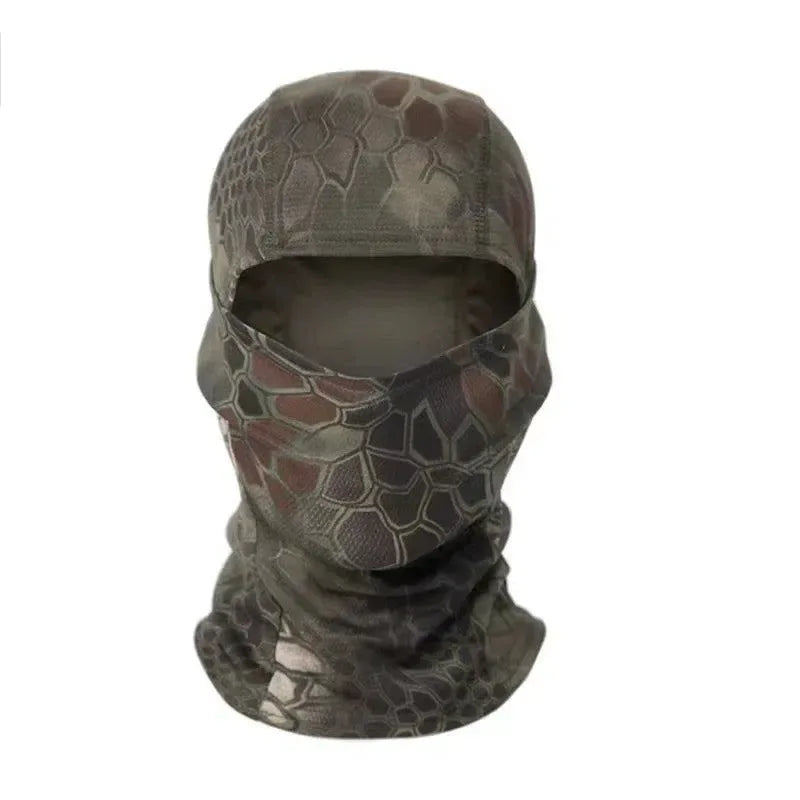 Tactical Camouflage Balaclava Hat - Versatile Outdoor Headgear for Sports and Activities - Trekker Essentials