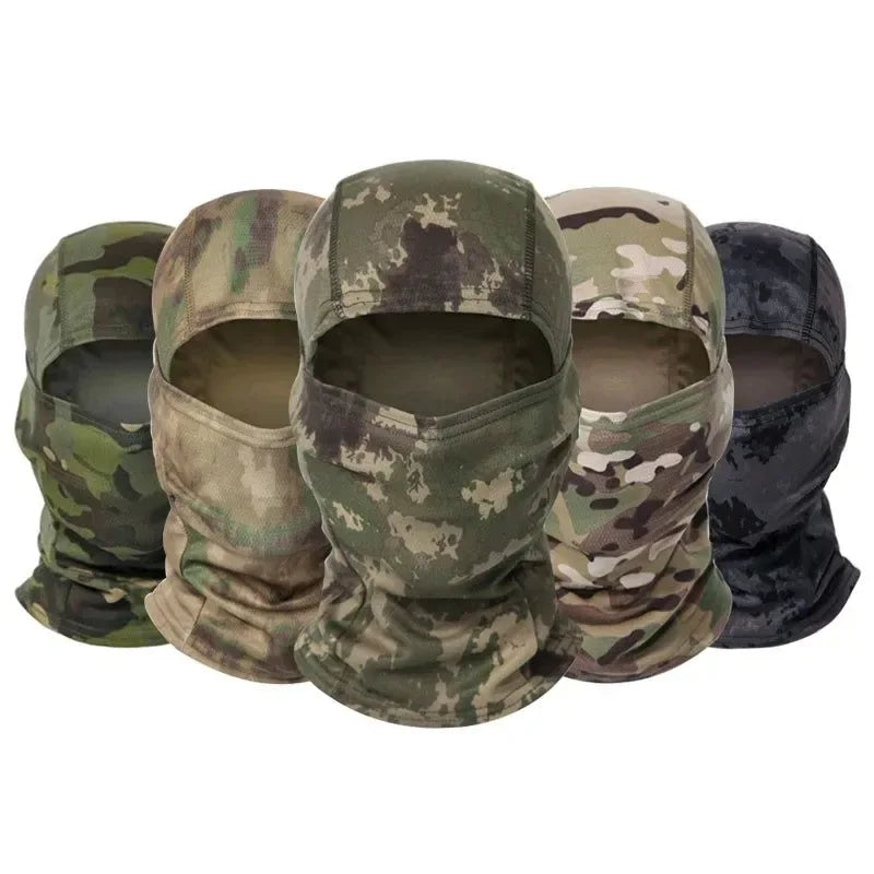 Tactical Camouflage Balaclava Hat - Versatile Outdoor Headgear for Sports and Activities - Trekker Essentials