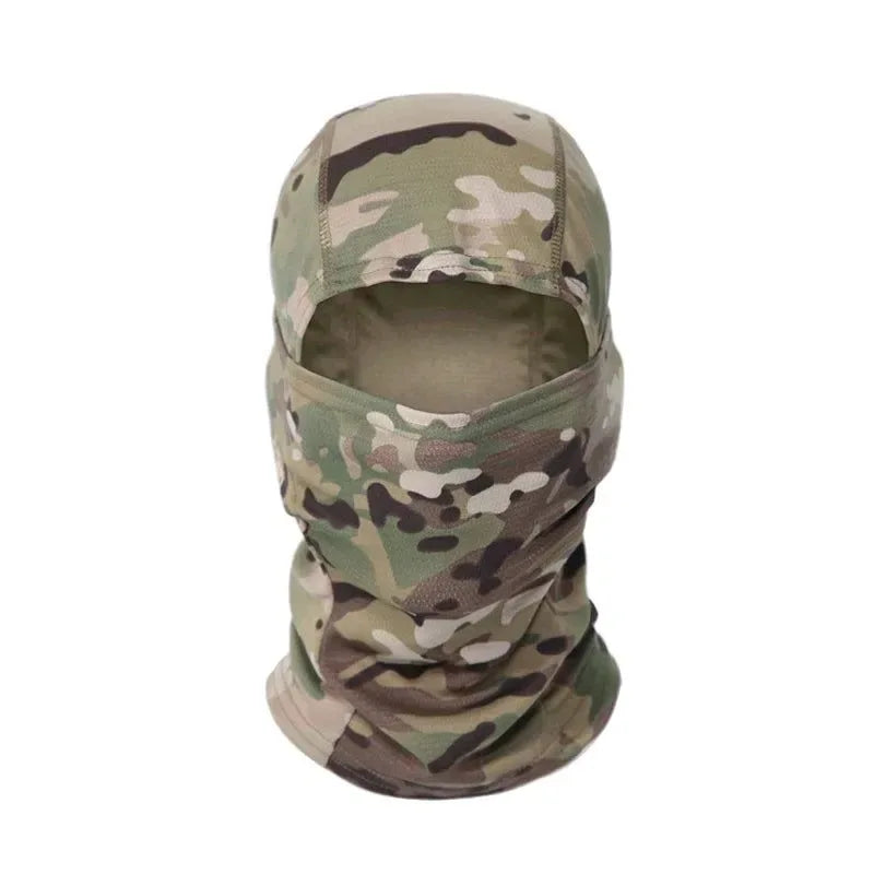 Tactical Camouflage Balaclava Hat - Versatile Outdoor Headgear for Sports and Activities - Trekker Essentials