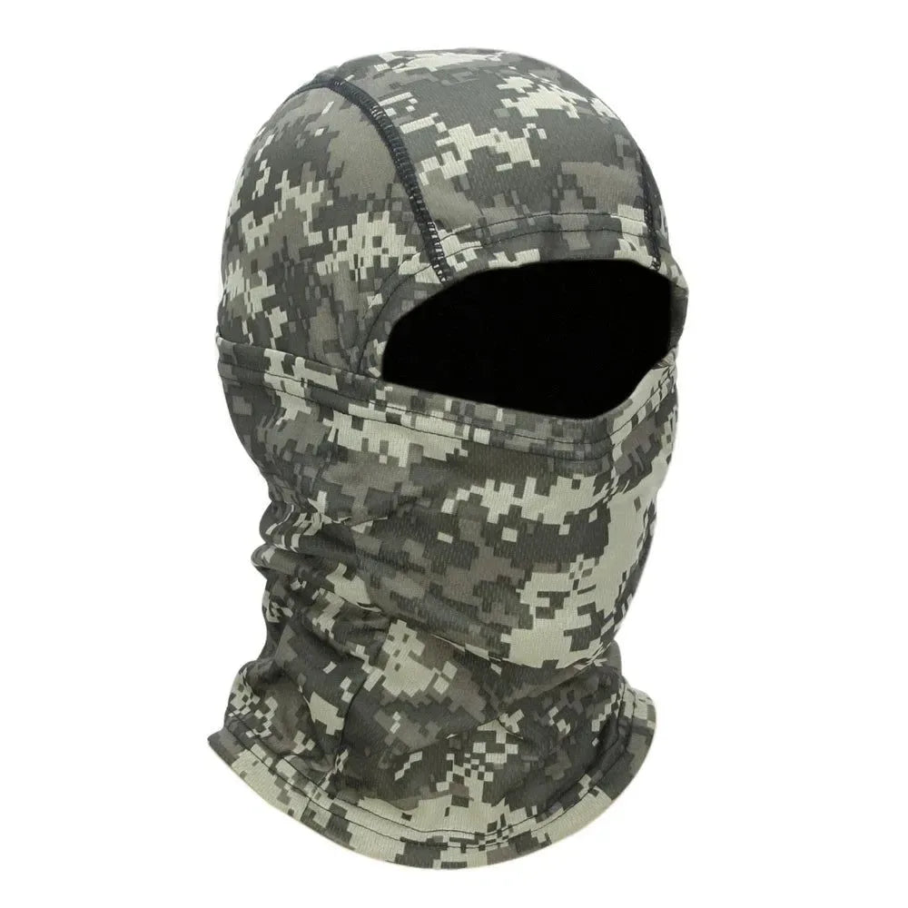 Tactical Camouflage Balaclava Hat - Versatile Outdoor Headgear for Sports and Activities - Trekker Essentials
