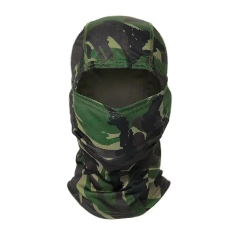 Tactical Camouflage Balaclava Hat - Versatile Outdoor Headgear for Sports and Activities - Trekker Essentials