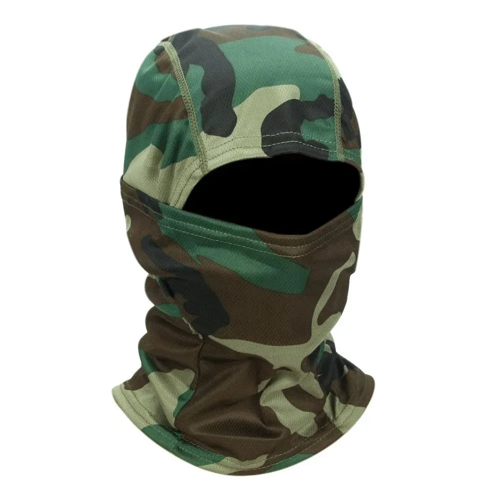 Tactical Camouflage Balaclava Hat - Versatile Outdoor Headgear for Sports and Activities - Trekker Essentials