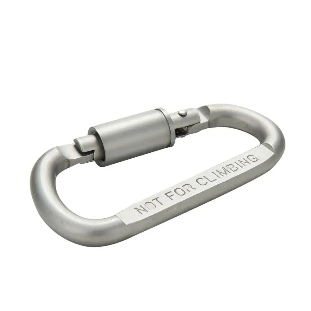 Tactical D Keychain Shape Hook Buckle Clip - Trekker Essentials