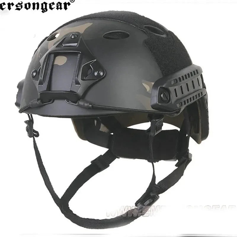 Tactical FAST PJ Type Helmet – Protective Gear for Airsoft, Hunting, and Combat - Trekker Essentials