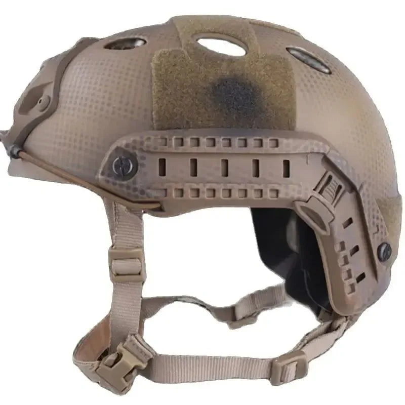 Tactical FAST PJ Type Helmet – Protective Gear for Airsoft, Hunting, and Combat - Trekker Essentials