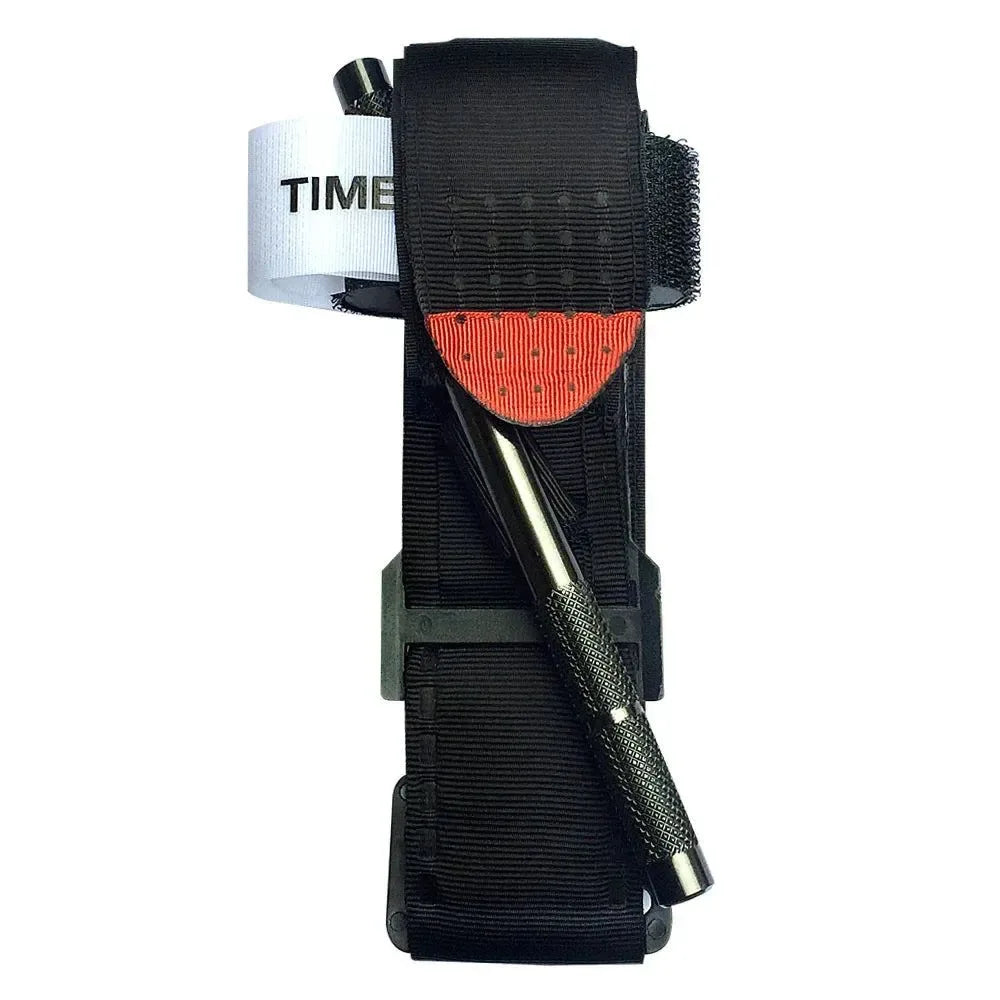 Tactical First Aid Military Tourniquet - Rotary Pressure CAT with Aluminum Rod for Hiking, Camping, and Survival - Trekker Essentials