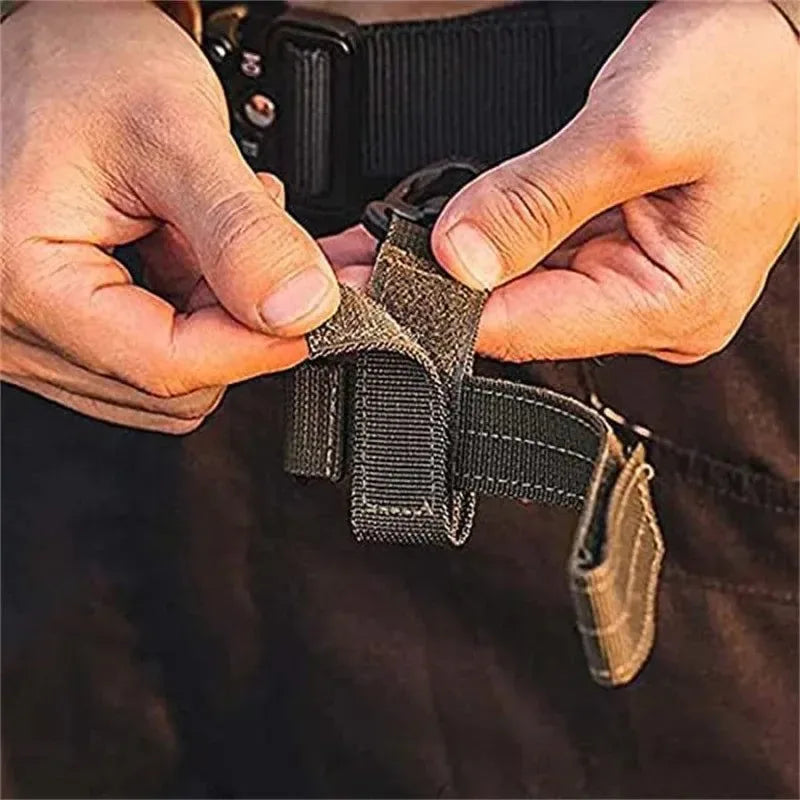 Tactical Nylon Webbing Glove Buckle - Essential for Military Enthusiasts and Outdoor Activities - Trekker Essentials