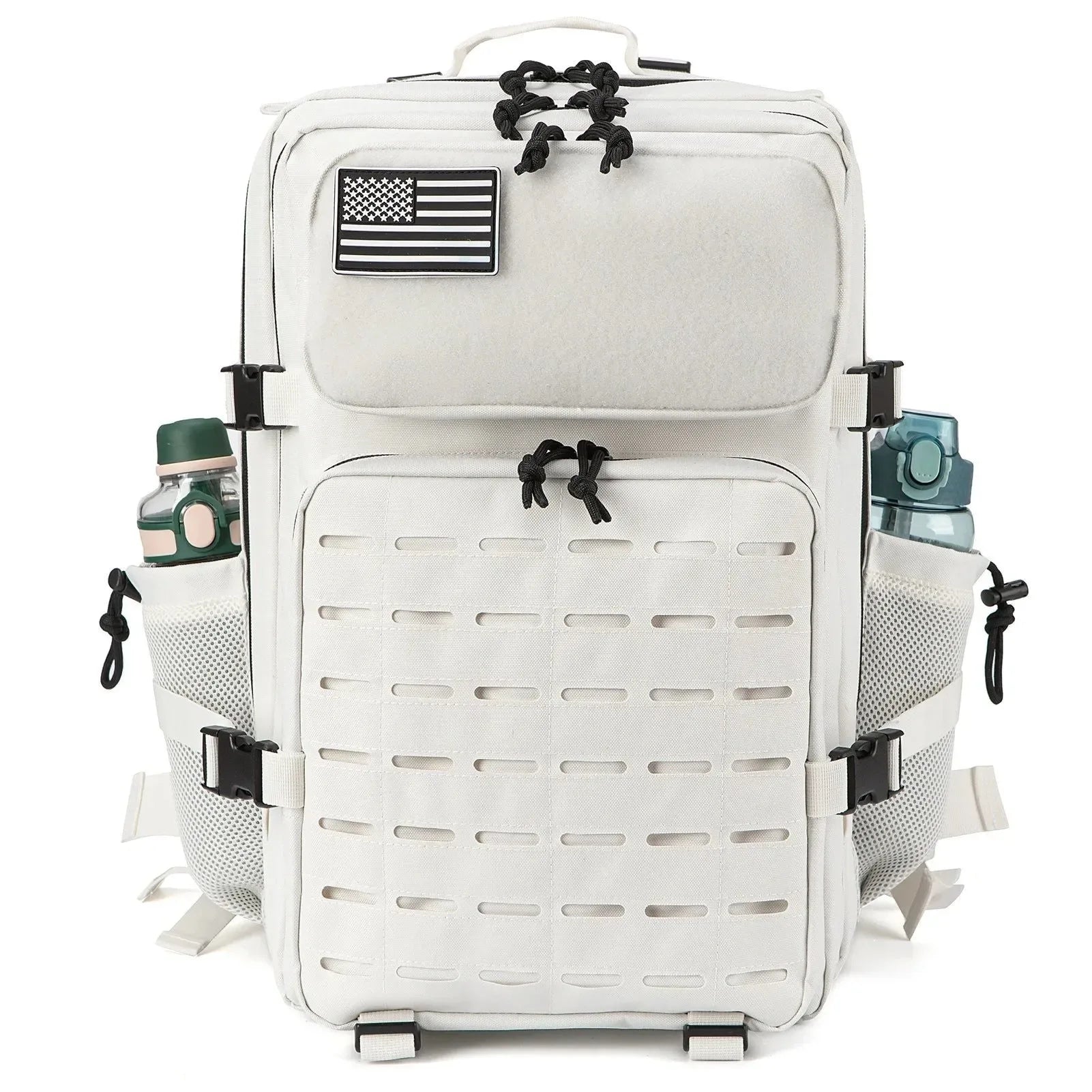 Tactical Survival Backpack - Small School Rucksack with Bottle Holder for Men - Trekker Essentials