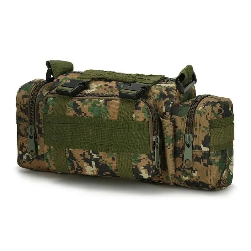 Tactical Waist Fanny Pack: Military Waterproof Cross-body Sling Bag for Men - Ideal for Hiking, Climbing, Fishing, and Camping - Trekker Essentials