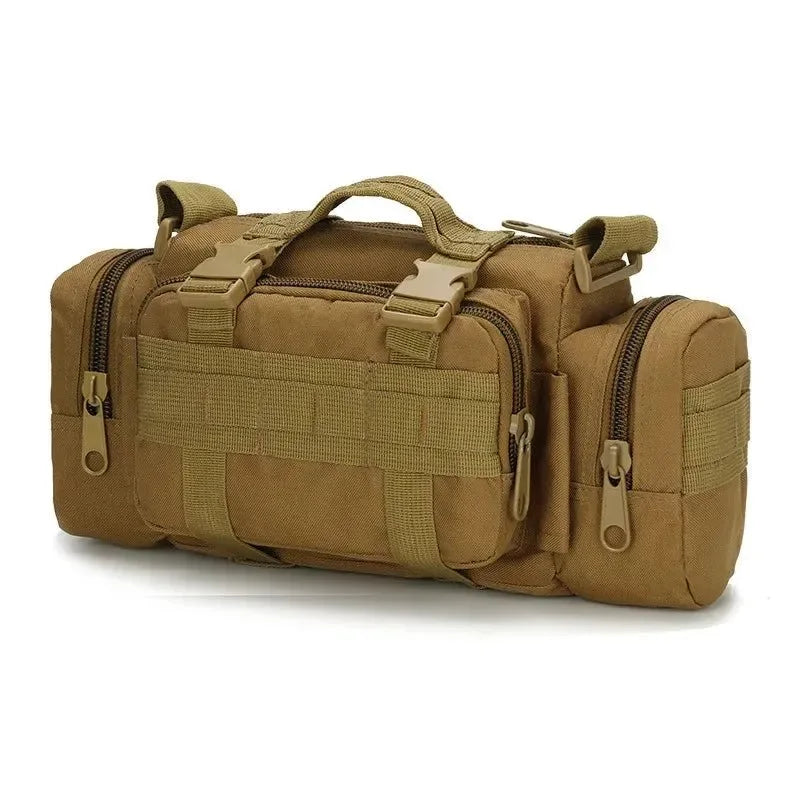 Tactical Waist Fanny Pack: Military Waterproof Cross-body Sling Bag for Men - Ideal for Hiking, Climbing, Fishing, and Camping - Trekker Essentials