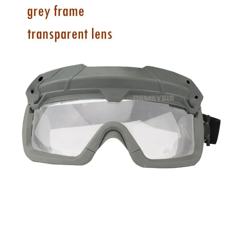 Tactical Windproof Anti-Fog Goggles – Airsoft Paintball Protection for Helmets - Trekker Essentials