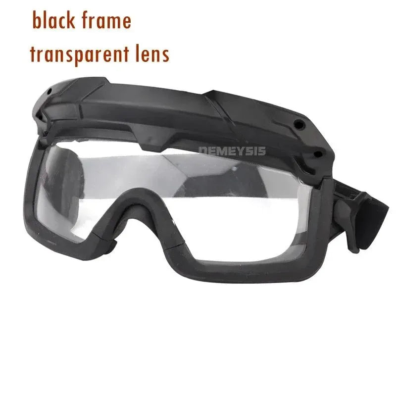 Tactical Windproof Anti-Fog Goggles – Airsoft Paintball Protection for Helmets - Trekker Essentials