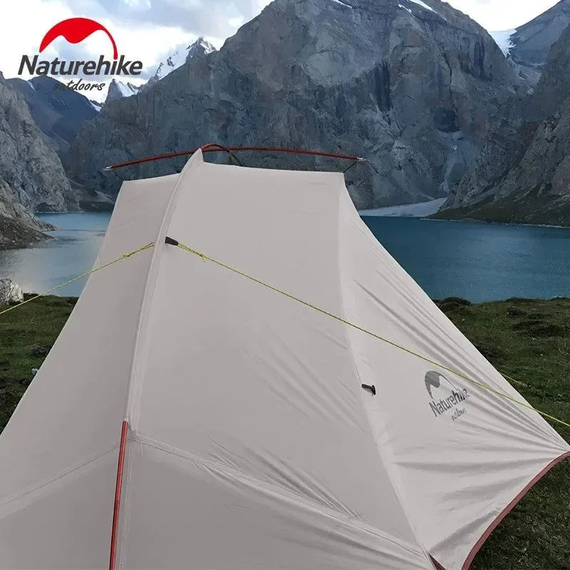 Tagar Single Pole Two-Person Ultralight Camping Tent - Waterproof 20D Nylon - Trekker Essentials