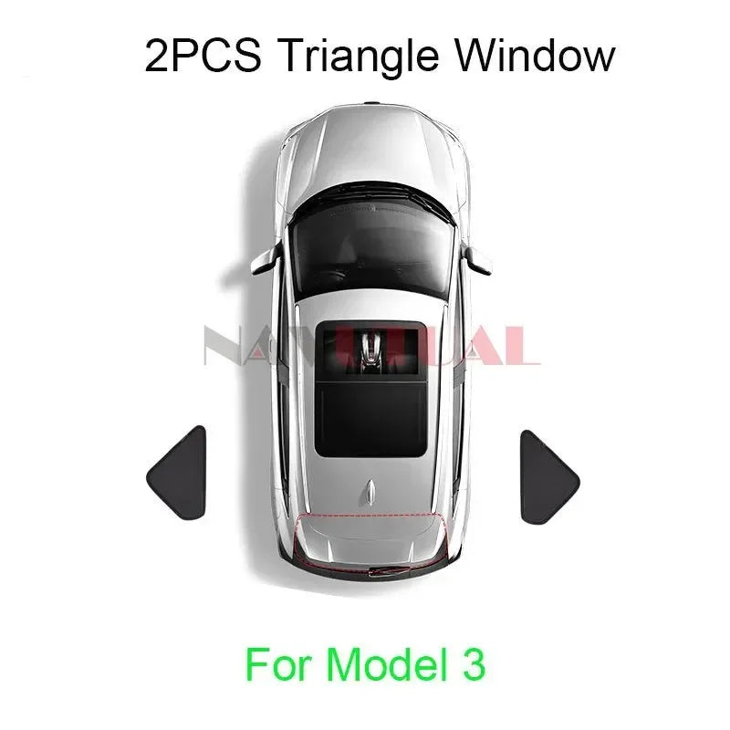 Tesla Model 3 & Model Y Privacy Sun Shade – Custom-Fit Car Window Sunshade - Trekker Essentials