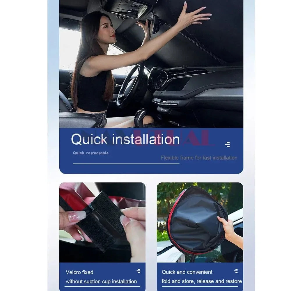 Tesla Model 3 & Model Y Privacy Sun Shade – Custom-Fit Car Window Sunshade - Trekker Essentials