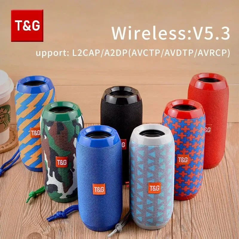 TG117 Portable Bluetooth Speakers - True Wireless Sound Box - Trekker Essentials