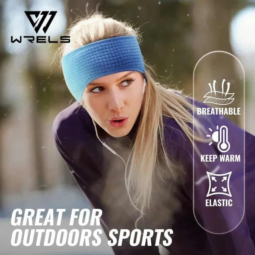 Thermal Fleece Ear Warmer Headband – Running Cycling Ski Windproof Sport Band - Trekker Essentials