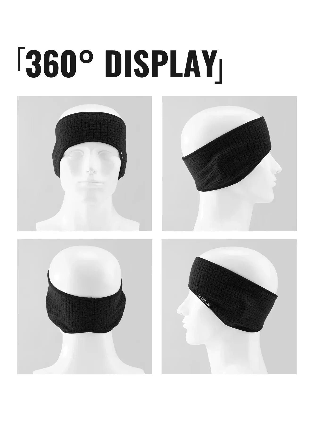 Thermal Fleece Ear Warmer Headband – Running Cycling Ski Windproof Sport Band - Trekker Essentials