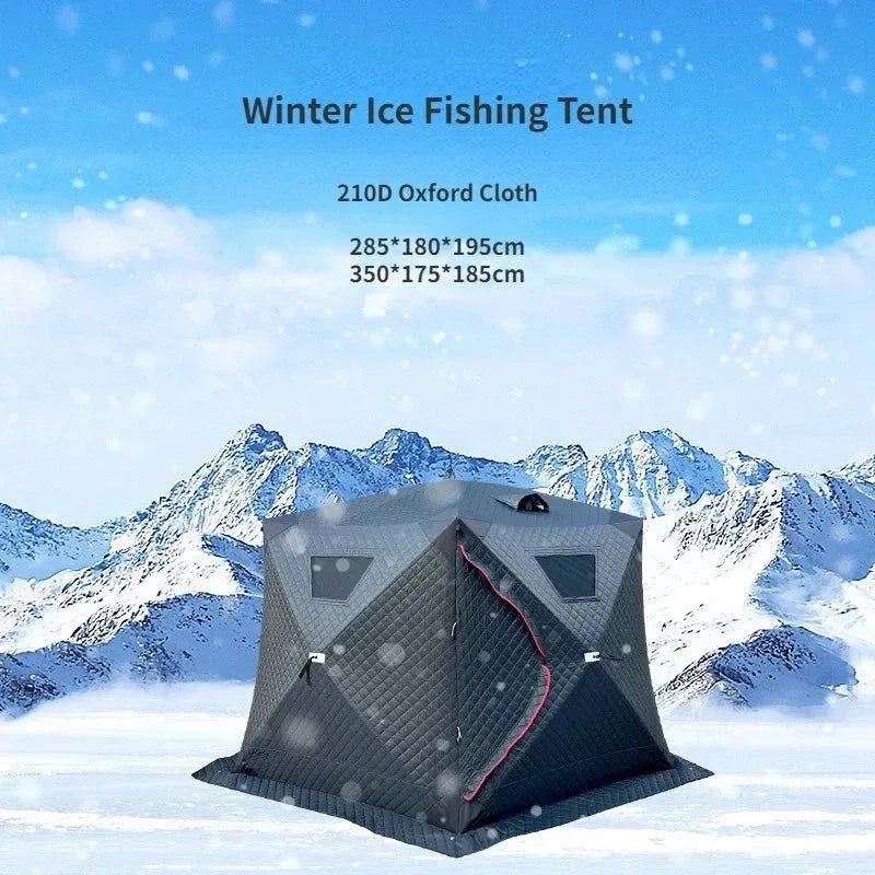 Thickened Winter Fishing Outdoor Tent - Trekker Essentials