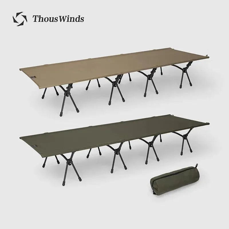 Thous Winds Portable Camping Cot - Lightweight Foldable Bed for Outdoor Camping, Hiking, and Travel - Trekker Essentials