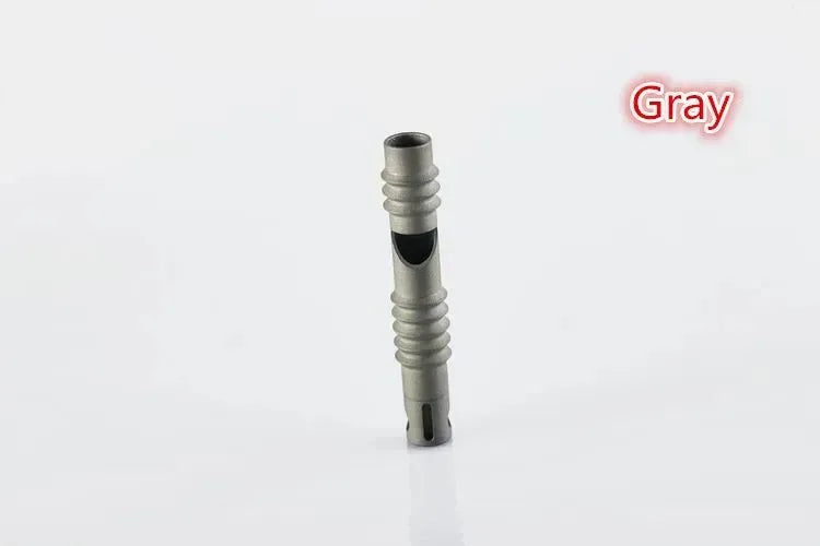 Titanium Alloy EDC High Frequency Whistle - Emergency Survival, Outdoor Camping, Animal Training Safety Tool - Trekker Essentials