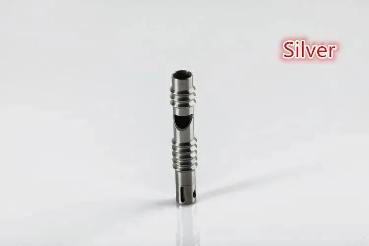 Titanium Alloy EDC High Frequency Whistle - Emergency Survival, Outdoor Camping, Animal Training Safety Tool - Trekker Essentials