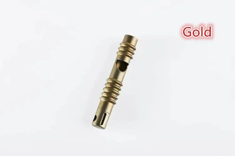 Titanium Alloy EDC High Frequency Whistle - Emergency Survival, Outdoor Camping, Animal Training Safety Tool - Trekker Essentials