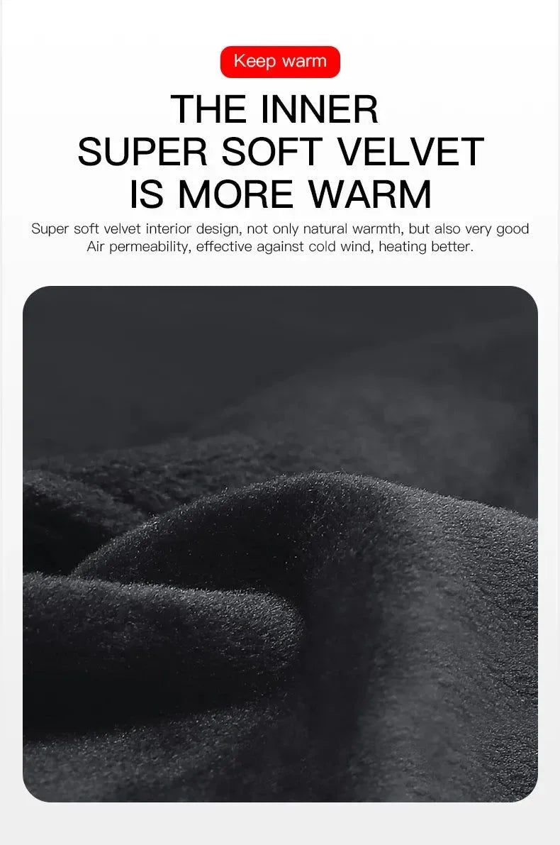 Touchscreen Waterproof Winter Cycling Gloves Full Finger Sports Riding Gloves Mountaineering & Camping - Trekker Essentials