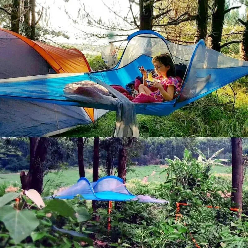 Travel Waterproof Triangle Hammock Tree Tent: Trip Air Tent – Trekker Essentials