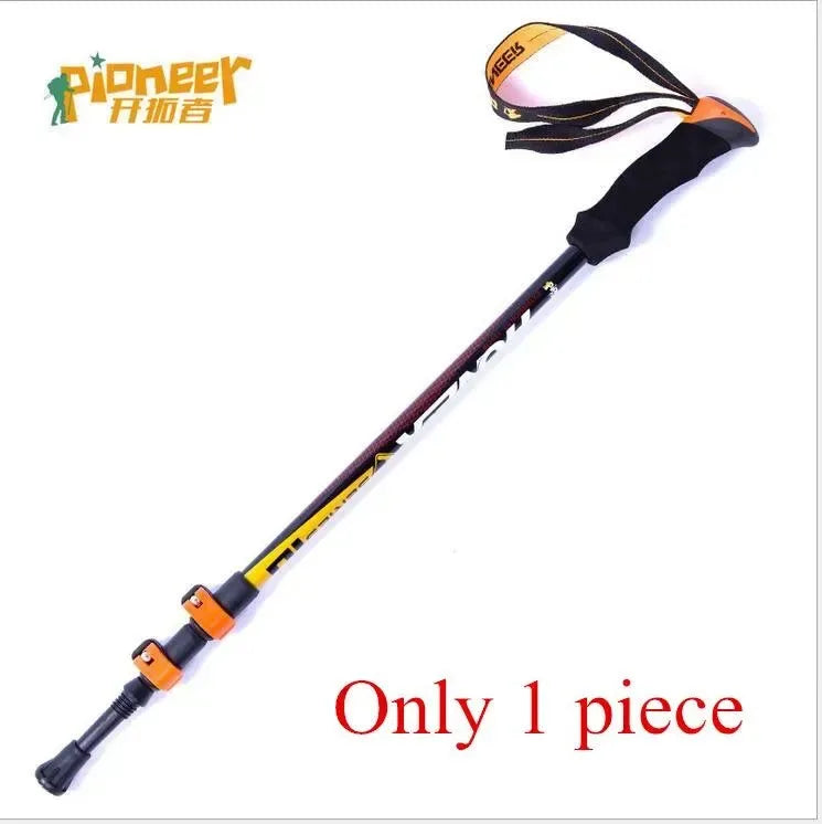 Trekking Stick Carbon Fiber Nordic Skiing Walking Cane - Trekker Essentials