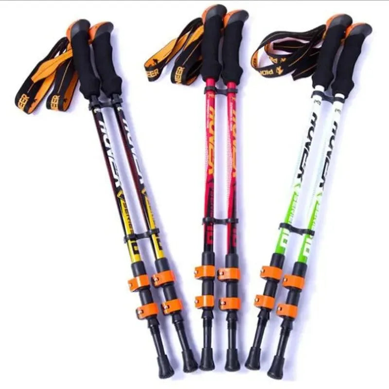 Trekking Stick Carbon Fiber Nordic Skiing Walking Cane - Trekker Essentials