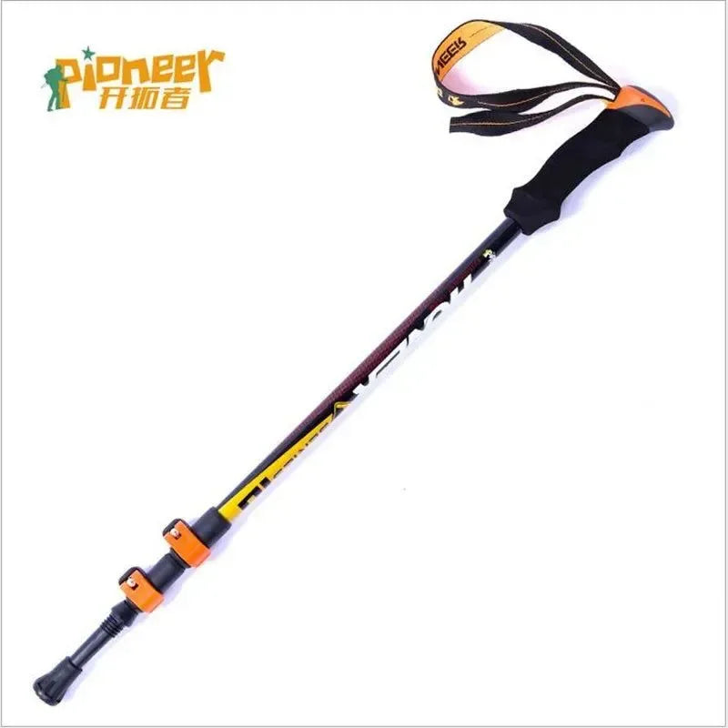 Trekking Stick Carbon Fiber Nordic Skiing Walking Cane - Trekker Essentials