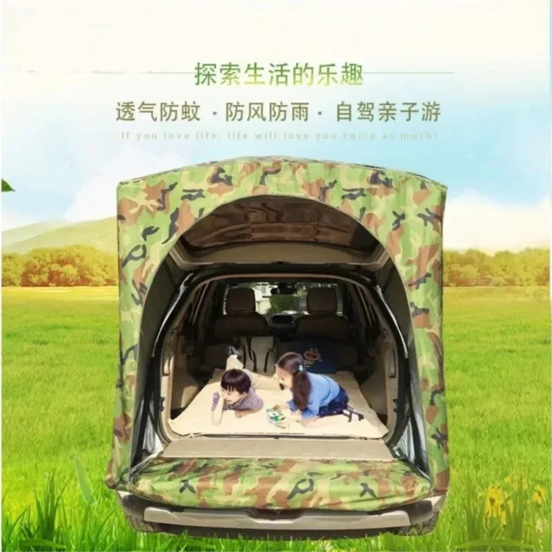 Trunk Tail Extension Tent | Outdoor Car Rear Tent - Trekker Essentials