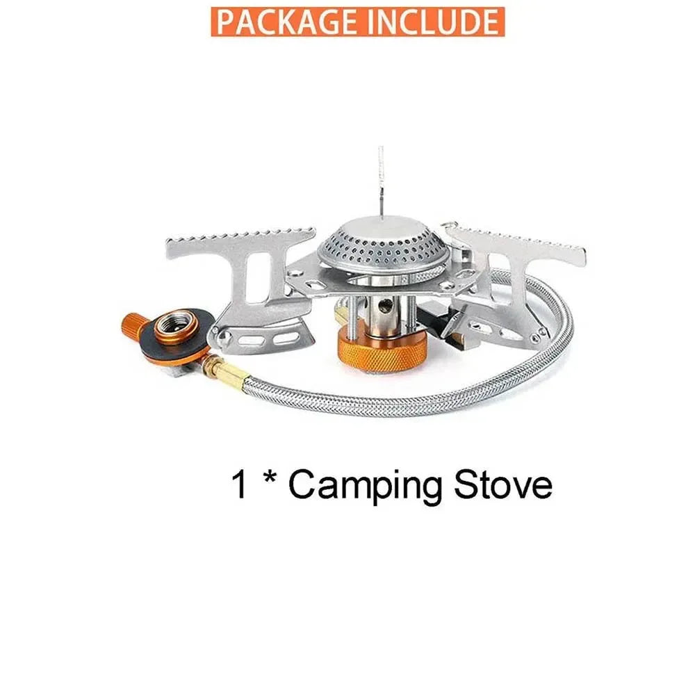 Ultimate Camping Cookware Set – Portable Outdoor Kitchen Kit with Pots, Burner, Utensils & BBQ Accessories - Trekker Essentials