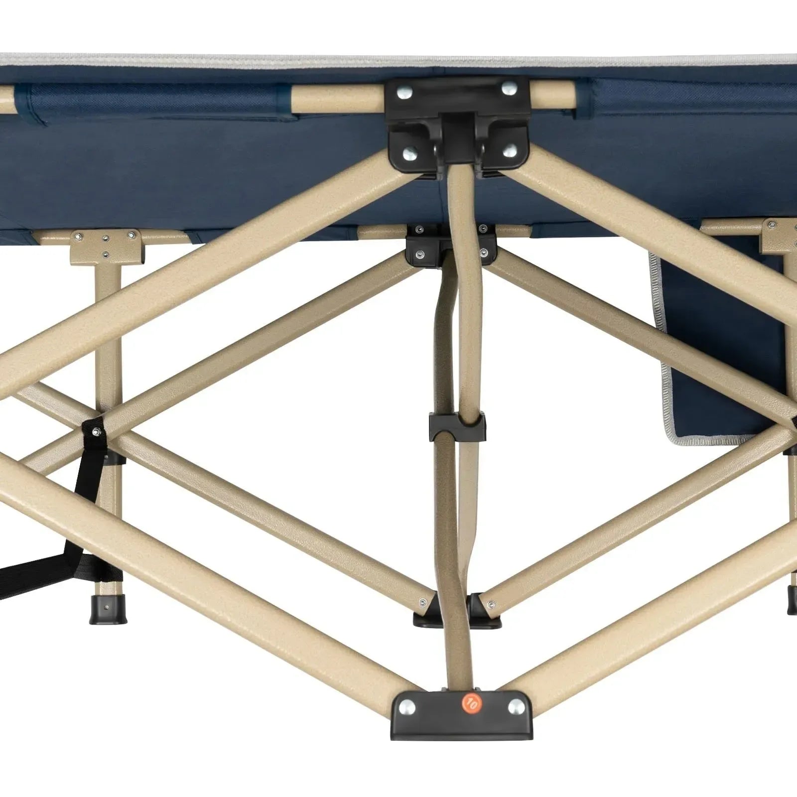 Ultra-Light Adult Tent Cot – Supports 280lbs, 60-Second Set-Up, Folding Sleeping Cot for Camping and Hunting Travel - Trekker Essentials