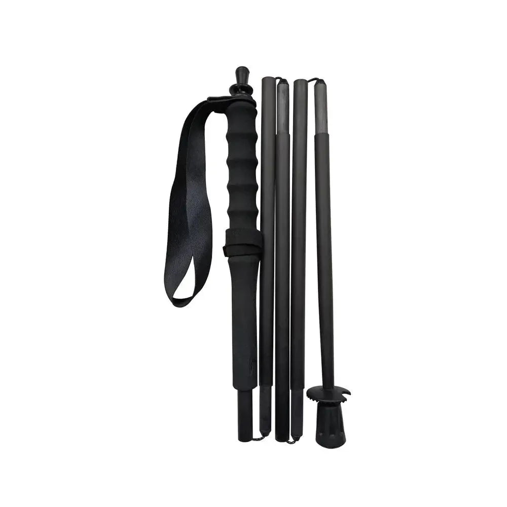 Ultra Light Carbon Fiber Trekking Poles: Folding Hiking Sticks for Collapsible and Nordic Walking - Trekker Essentials