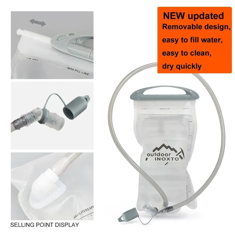 Ultra-light Trail Running Water Bottle and Hydration Bladder Set, 250ml to 2L, for Running, Cycling, Marathons - Trekker Essentials