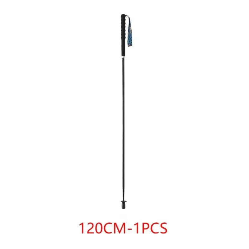 Ultra Lightweight Foldable Carbon Fiber Trekking Poles: Hiking and Walking Sticks for Mountain Climbing - Trekker Essentials