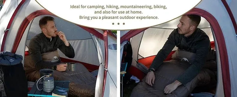 Ultra-Warm Mummy Sleeping Bag for Adults – Winter & 3-Season Camping - Trekker Essentials