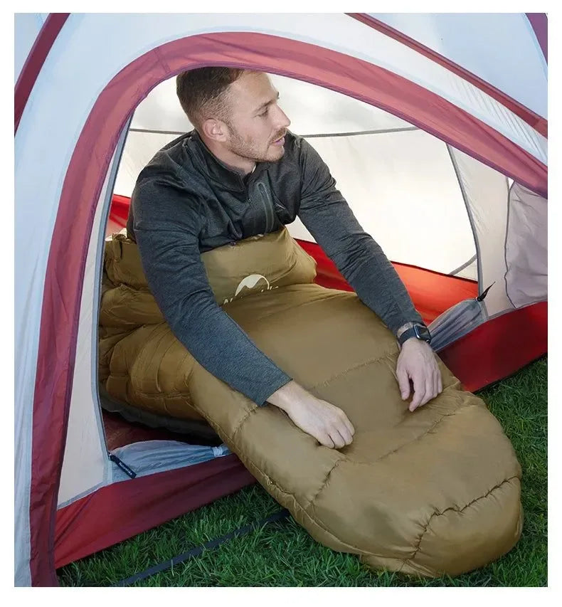 Ultra-Warm Mummy Sleeping Bag for Adults – Winter & 3-Season Camping - Trekker Essentials