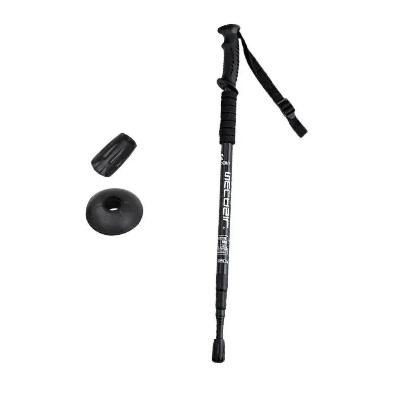 Ultralight Adjustable Non-slip Nordic Walking Sticks: Telescopic Hiking Canes for Adults - Trekker Essentials