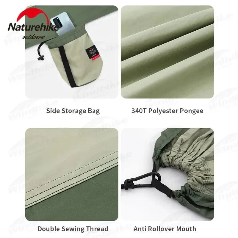 Ultralight Camping Swing Hammock - Anti-Rollover, 1/2 Person, 200kg Capacity, Portable Outdoor Hammock - Trekker Essentials