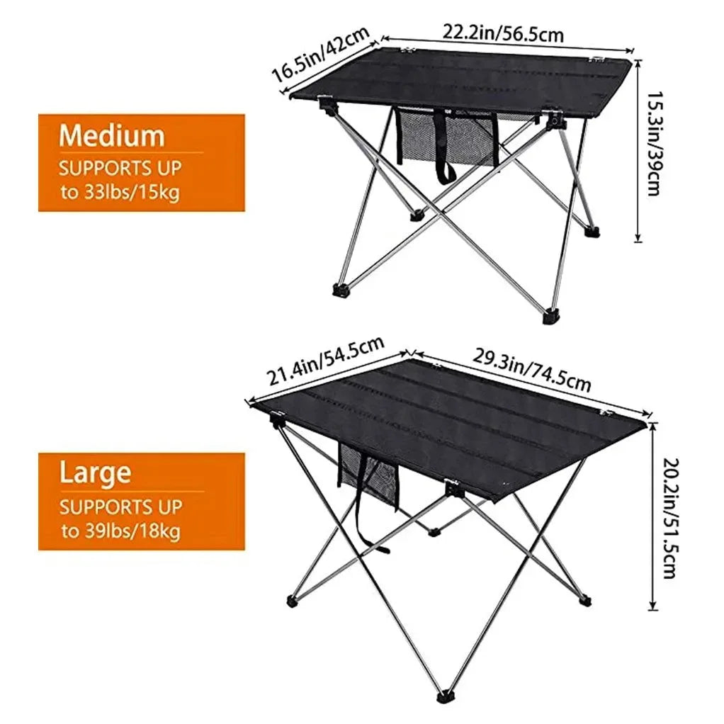 Ultralight Portable Folding Camping Table – Perfect for Outdoor Adventures - Trekker Essentials