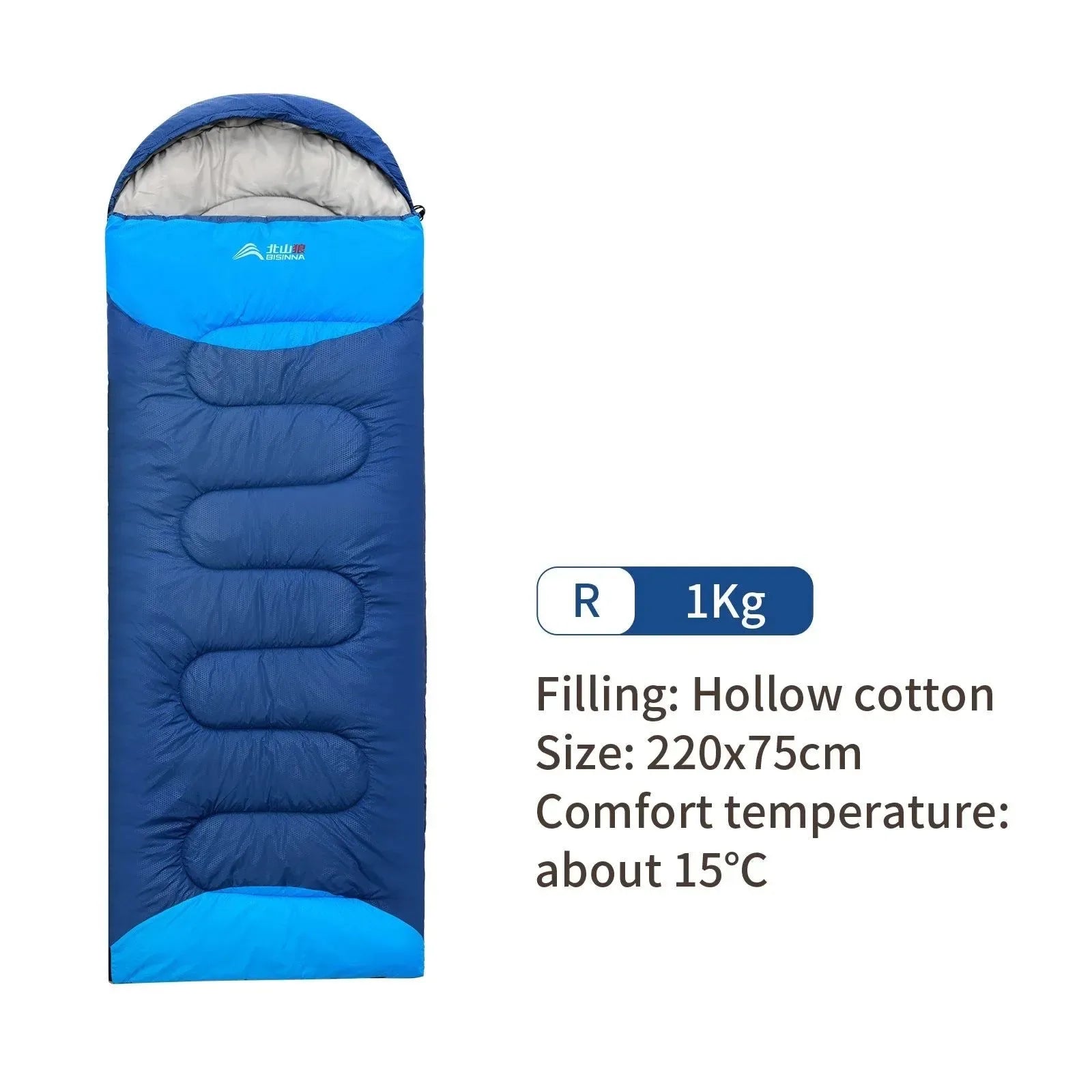 Ultralight Waterproof 4 Season Warm Envelope Sleeping Bag for Camping, Traveling, and Hiking - Trekker Essentials