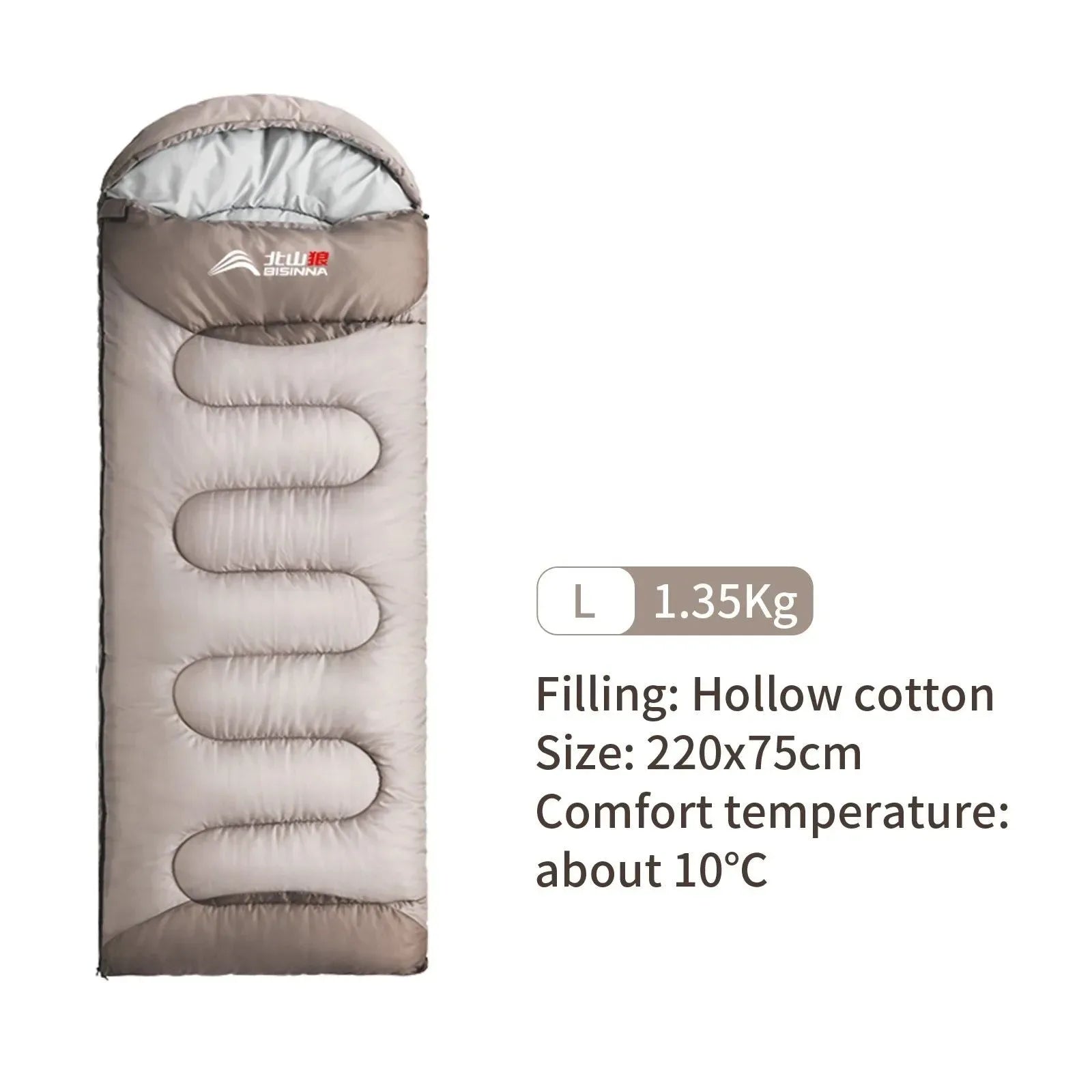 Ultralight Waterproof 4 Season Warm Envelope Sleeping Bag for Camping, Traveling, and Hiking - Trekker Essentials