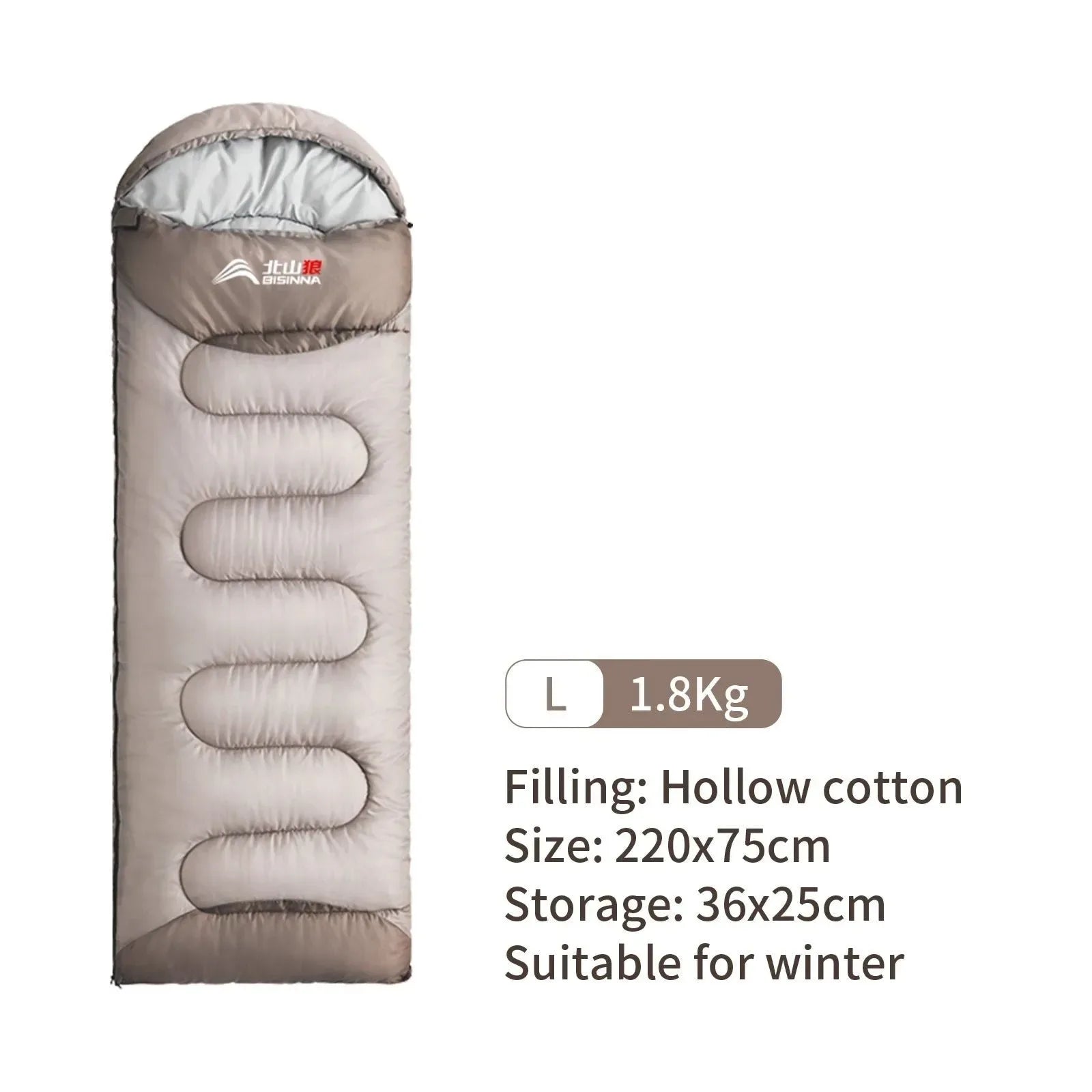 Ultralight Waterproof 4 Season Warm Envelope Sleeping Bag for Camping, Traveling, and Hiking - Trekker Essentials