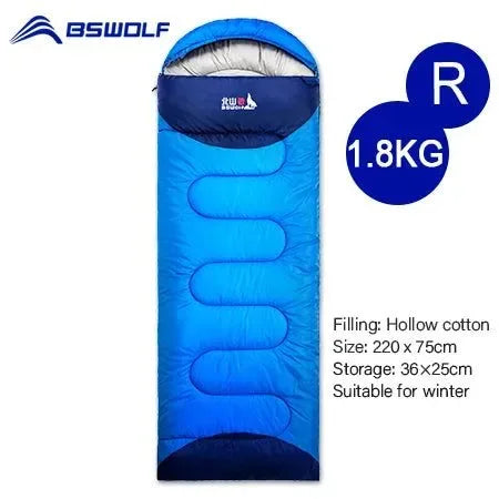 Ultralight Waterproof 4 Season Warm Envelope Sleeping Bag for Camping, Traveling, and Hiking - Trekker Essentials