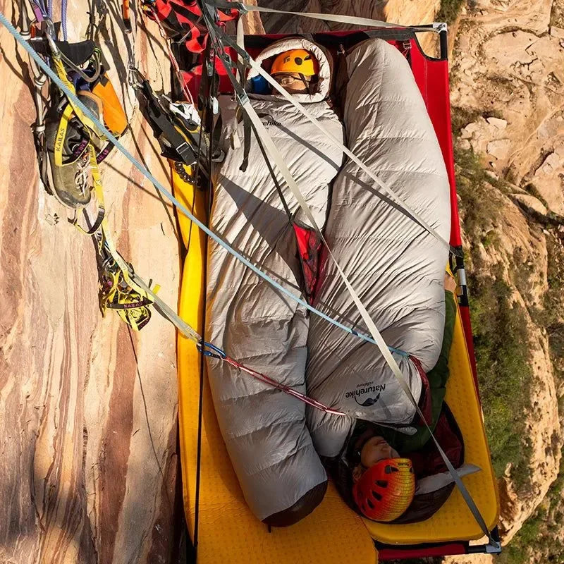 Ultralight Waterproof Mummy Sleeping Bag - SnowBird Duck Down for Winter Camping - Trekker Essentials
