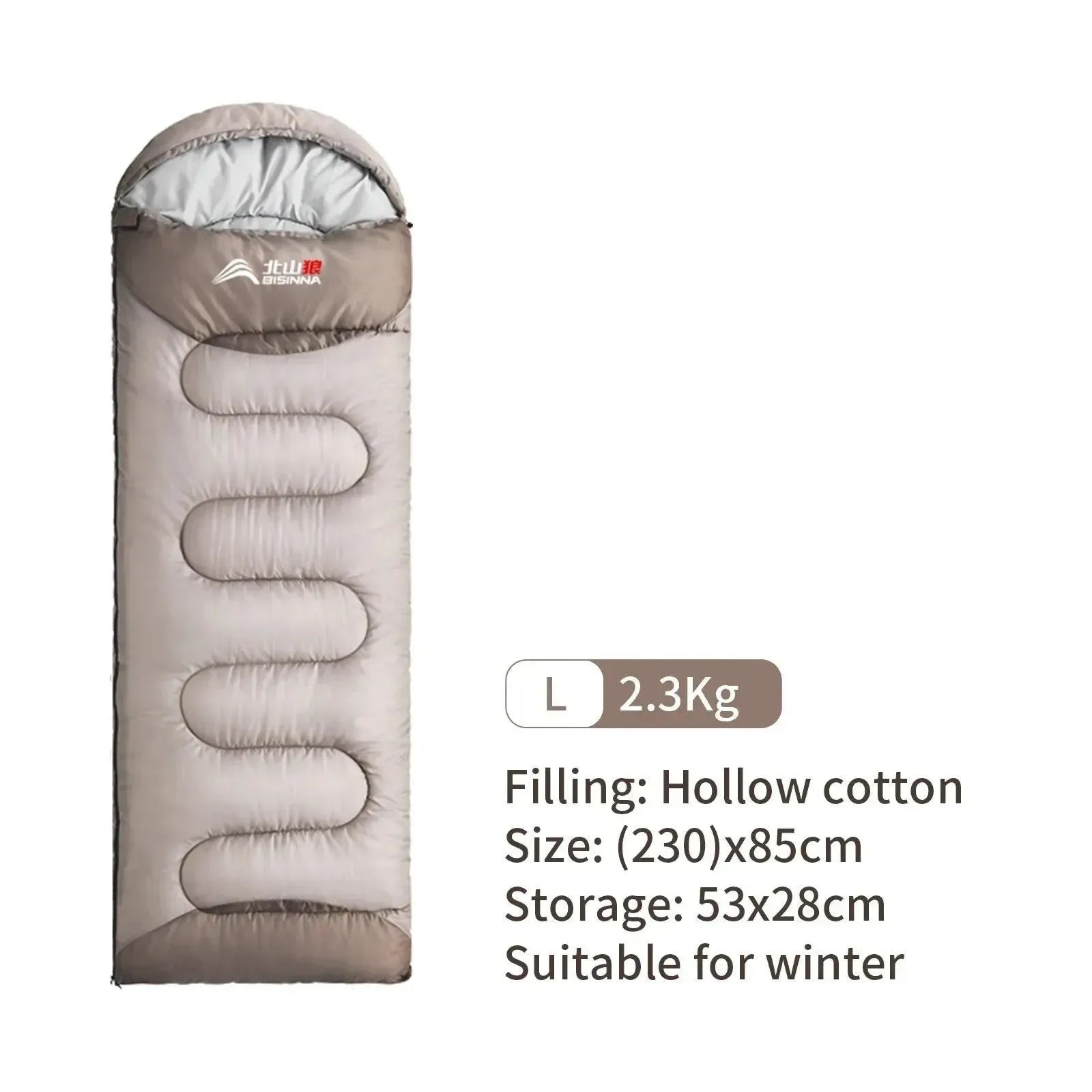 Ultralight Waterproof Winter Sleeping Bag for Camping and Hiking - Trekker Essentials