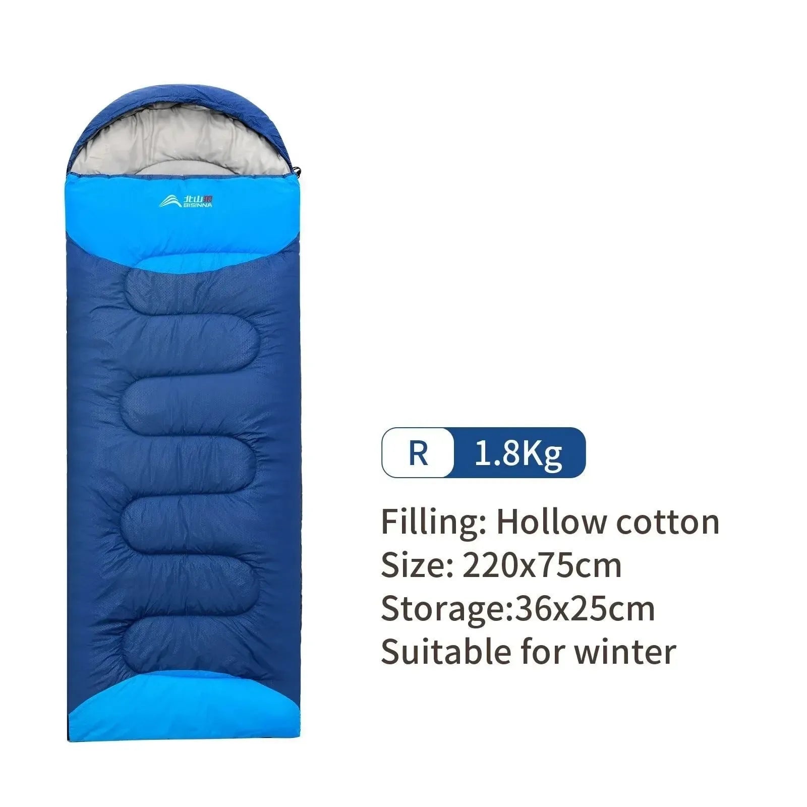 Ultralight Waterproof Winter Sleeping Bag for Camping and Hiking - Trekker Essentials